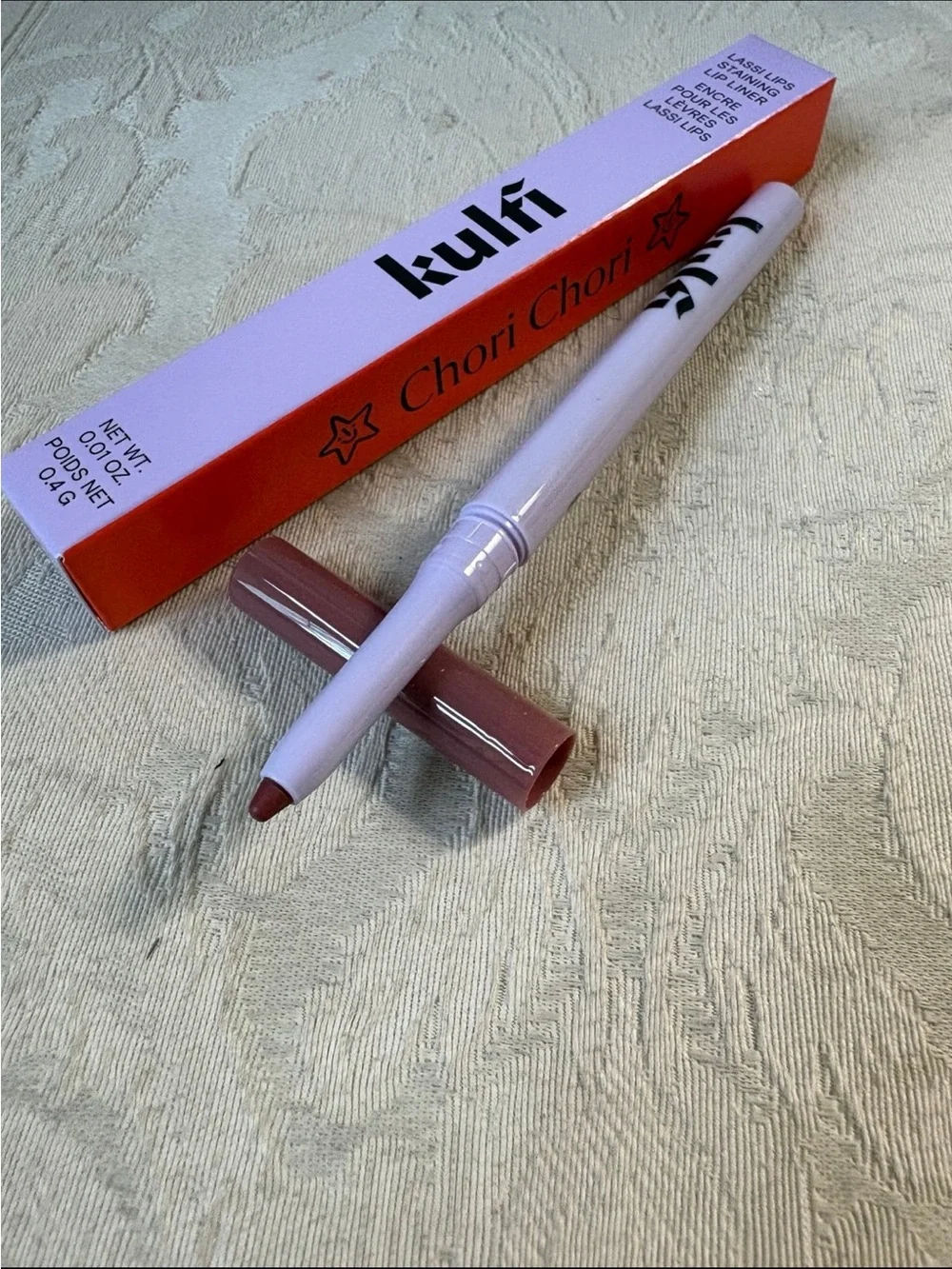 Kulfi Lassi Lips Staining Lip Liner Pencil in Chori Chori BNIB